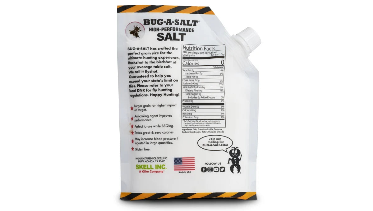 High Performance Salt Pouch